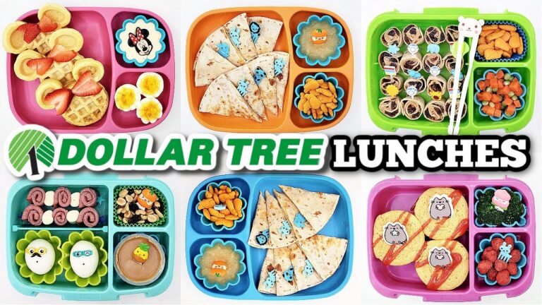 EXTREME DOLLAR TREE budget lunch ideas – BOLDFOOD